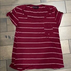 striped tshirt with pocket